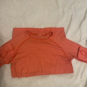 Women's Orange Top Lululemon